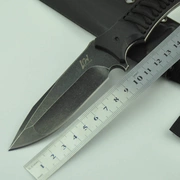 Ngoài trời Swiss Army Knife Công cụ hoang dã với Dao Survival Dao Dao thẳng Độ cứng cao Không gấp dao tại chỗ