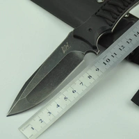 Ngoài trời Swiss Army Knife Công cụ hoang dã với Dao Survival Dao Dao thẳng Độ cứng cao Không gấp dao tại chỗ mua bộ dao làm bếp