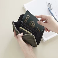 Hàn Quốc ithinkso đa chức năng du lịch tài liệu hộ chiếu túi người đàn ông và phụ nữ tiền gói thẻ điện thoại di động sạc kho báu cáp dữ liệu gói túi đeo chéo nữ mini