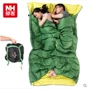 Gửi gối ngủ Cặp đôi túi ngủ Cắm trại ngoài trời dày túi ngủ ấm Du lịch lều du lịch Túi ngủ - Túi ngủ túi ngủ hm