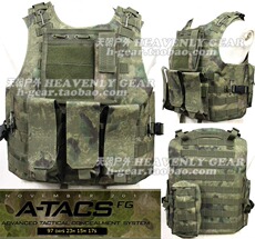 Жилет армейский 美式fsbe vest突击侦察两栖攻击野战战术背心a-tacs fg迷彩 Usmc
