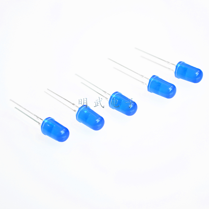 50Pcs LED F5 5MM BLUE COLOR BLUE LIGHT Super Bright Bulb Lamp