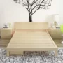 Cung cấp công cụ cài đặt đơn giản 1,35 m khung thông cấu trúc log giường đôi giường giường gỗ rắn loại mẫu giường ngủ đẹp 2020