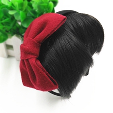 Парик Дети корейский парик кусок косой