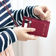Hàn Quốc đích thực ICONIC tính giao thông card holder badge set nữ ID bộ kiểm soát truy cập thay đổi gói thẻ bao gồm dây buộc