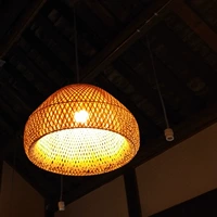 Ретро бамбуковый светильник, абажур, фонарь, «сделай сам»