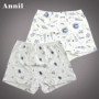 Annai quần áo trẻ em không có mùa giải mới đồ lót nam chàng trai boxer tóm tắt hai mảnh JB707943 chính hãng bexinhshop shop