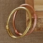 滇 都 Bronze đồng nguyên chất vòng tay nam giới và phụ nữ mô hình handmade handmade gió brass bracelet sống khóa để gửi một bạn gái duy nhất vòng lv