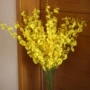 Đặc biệt cung cấp hoa lan đơn cành hoa giả hoa giả nụ hoa trang trí phòng khách hoa vàng Wen Xinlan sàn hoa - Hoa nhân tạo / Cây / Trái cây hoa giả trang trí phòng khách