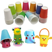 Paper Cup Color 10 упаковок курсов раннего образования детского сада.