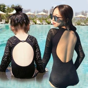 Trẻ em của cô gái đồ bơi Hàn Quốc dễ thương công chúa Big Boy Cha mẹ và con Mẹ và người phụ nữ Halter Slim một mảnh áo tắm Spa