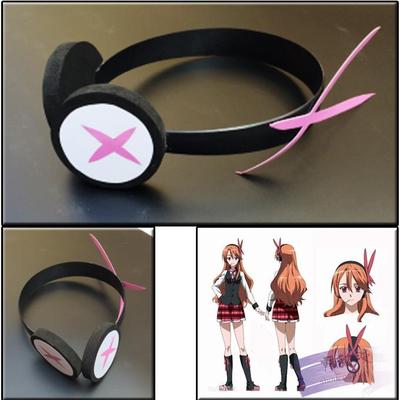 taobao agent Cosplay headset props chopping and red pupils!Chelsea headdress cos jewelry