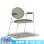 Nghệ thuật đơn giản Bắc Âu nóng ăn uống ghế đơn giản thiết kế ghế mới nóng ý phần cứng đồ nội thất ghế đôn gỗ
