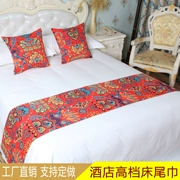 Hiện đại nhỏ gọn khăn giường năm sao khách sạn khách sạn giường bìa giường cờ giường cuối mat giường trang trí tùy chỉnh bán buôn
