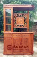 Китайский стиль сплошной лесной батончики шкаф из красного дерева благословения запчасти шкаф шкаф африканский розовый дерево ежа ежа гостиная