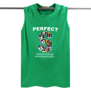 Mùa hè màu rắn mồ hôi vest nam Hàn Quốc phiên bản của lỏng căng chặt chẽ rào cản T-Shirt thể thao xã hội thanh niên triều thương hiệu