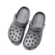 Mùa Hè Mới Croc Giày Xăng Đan Nữ Trắng Y Tá Giày 40 Size Lớn Bao Đầu Dép Đi Biển 41-42-43 Kích Cỡ giày quai hậu nữ đep quai ngang