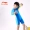 Đồ lót bé trai Li Ning 2019 mới cho bé trai kết hợp áo tắm chống nắng dài tay cho bé trai với kích cỡ trẻ em để giữ ấm - Bộ đồ bơi của Kid