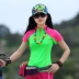 Áo thun mỏng mùa hè thể thao ngoài trời dài tay nhanh khô ngắn tay nhanh khô chạy bộ chống nắng thoáng khí cho nữ Áo phông thể thao