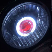 Wuyang Honda Fengge WH125-12A đèn pha xe máy Xenon đèn thiên thần mắt quỷ lắp ráp ống kính - Đèn HID xe máy
