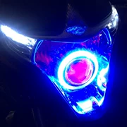09-10 GSXR1000 K9 big R cụm đèn pha lắp đèn Xenon đèn thiên thần mắt quỷ - Đèn HID xe máy