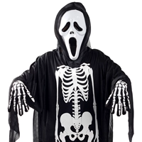Скелет, детский костюм для взрослых, одежда, xэллоуин, выпускной вечер