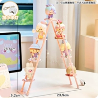 Розовая лестница+анти -внедренная клея+1 струнный свет