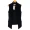 2017 mùa thu màu đen của nam giới thường mỏng đan vest màu rắn casual ngoài trời vest cardigan xu hướng Hàn Quốc phiên bản vest nam cao cấp