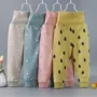 Quần lưng cao cho bé thiết kế quần cotton bé trai mùa thu quần đơn bé đồ lót bé gái quần bé xuân hè - Quần áo lót shop thời trang trẻ em