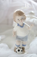 Глина, футбольная кукла, украшение для мальчиков, подарок на день рождения