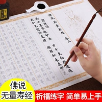 Будда сказал, что Wuliang Shou Jing Copy Book Книга книги маленький кателор буддийский классический Zi Tao Xuan Paper Comp