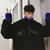Hồng Kông phong cách mùa thu và mùa đông hip hop lỏng bf nam giả áo len hai mảnh phiên bản Hàn Quốc của xu hướng áo khoác sinh viên hoodie hoodie hoodie hồng nam Áo len
