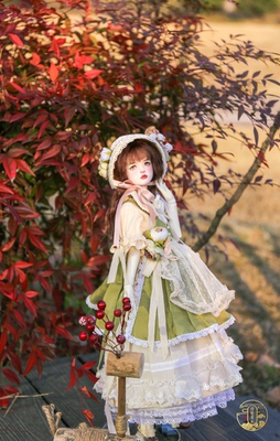 taobao agent BJD four -point baby dress small skirt manor European style -morning dew girls are sold out