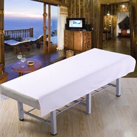 Liệu pháp massage với khăn trải trắng bông lửa bedspread vẻ đẹp cung cấp salon cửa hàng mùa hè chân châu Âu Bath phong cách spa và Body - Khăn trải giường ga phủ giường
