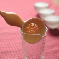 Tự nhiên bầu muỗng trà lọc Nhật Bản dài xử lý sáng tạo trà chao trà tre với trà lễ phụ tùng bộ lọc tốt trà