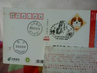 Собачья кино собака Poke Shandong Tai'an Мемориал почтовыймар
