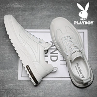 Playboy, трендовые мужские кроссовки для отдыха для кожаной обуви, белая обувь, 2021 года, из натуральной кожи