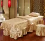 Vẻ đẹp trải giường bốn bộ của beauty salon khăn trải giường cotton ren cơ thể massage bộ đồ giường đẹp tất cả các snapped lên khăn trắng trải giường spa