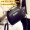 Túi đeo chéo nữ 2019 mới dành cho sinh viên thời trang Hàn Quốc về túi đeo vai nữ màu đen hoang dã - Túi xách nữ