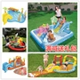 Tàu cướp biển lớn voi phim hoạt hình có thể phun nước inflatable bơi chơi đồ chơi nước bóng hồ bơi trượt lâu đài giải trí hồ bơi bể bơi phao cho bé