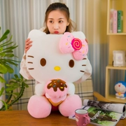 Hello kitty búp bê đồ chơi sang trọng KT mèo trang trí búp bê quá khổ để gửi quà sinh nhật cho bạn gái - Đồ chơi mềm