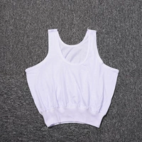 16 * 1 4zj hè mới áo ngực nữ cotton trung niên đồ lót đơn giản nhà sản xuất vest hoang dã - Áo vest áo ngực dán