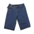 Mùa hè quần jeans năm điểm quần bò nam thẳng thẳng rộng kích thước lớn quần dày quần thường xu hướng quần short - Quần short Quần short
