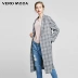 Vero Moda 2018 kẻ sọc mới thả vai áo gió mỏng nữ | 317108515 đồ bộ nữ đẹp Business Suit