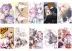 Magical Girl Breeding Plan Anime Ngoại vi chống nước Trường công lập Thẻ Rice Card Crystal Scrub Card Sticker 10 tờ - Carton / Hoạt hình liên quan hình dán bts Carton / Hoạt hình liên quan