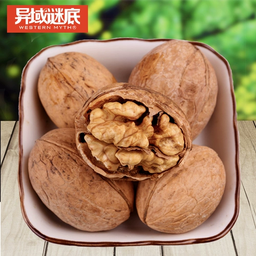 Специализированные продукты Синьцзян без отбеливателя Тонкий кожаный орех 500 г оригинального грецкого ореха, не добавляя пищевые орехи закуски 2 фунта бесплатной доставки