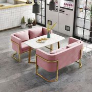 Nhà hàng phương Tây đơn sàn đôi sofa cửa hàng trà bình thường quán cà phê bàn ​​ghế kết hợp kinh doanh nội thất văn phòng - FnB Furniture