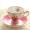 Châu Âu xương cốc cà phê đặt trà chiều bộ gốm sứ sáng tạo tiếng Anh tách trà đỏ chén đặt nhà - Cà phê