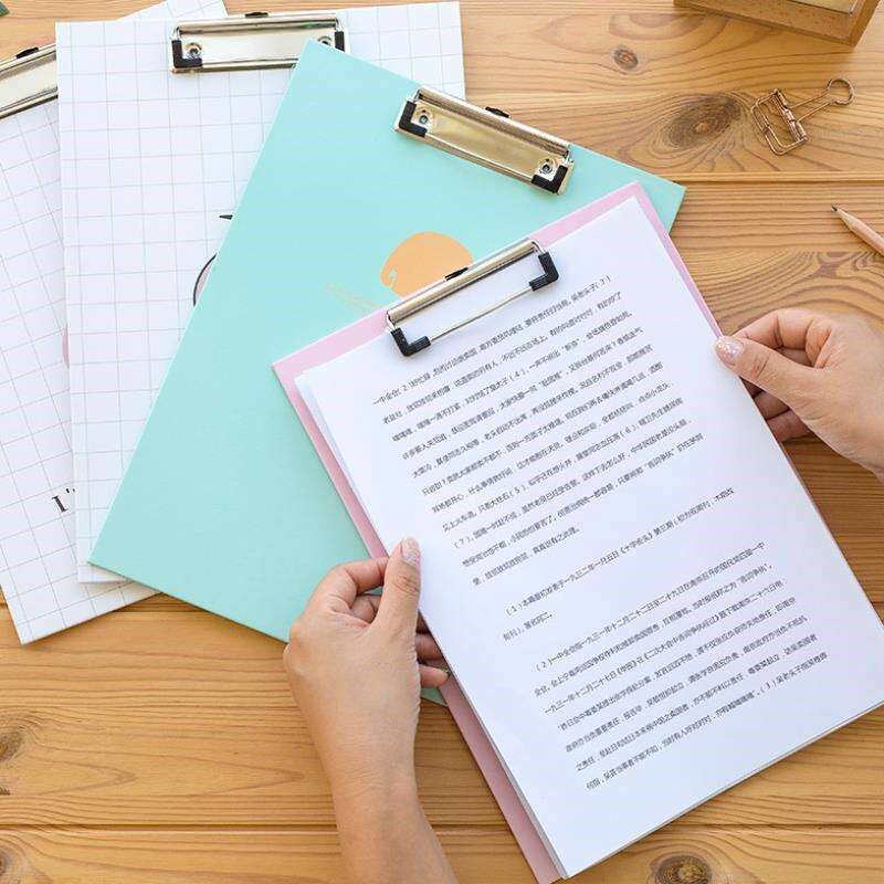 小学生本夹子纸壳 老式考试加厚硬纸质桌便携面小学生文具韩版书商品