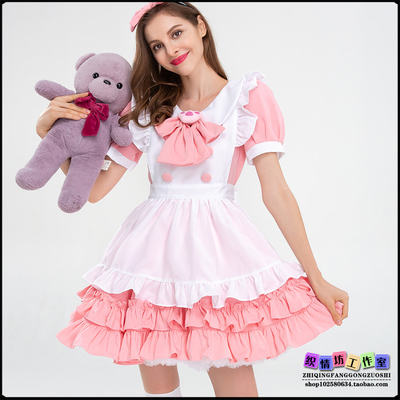 taobao agent Fuchsia classic soft uniform, Lolita style, cosplay